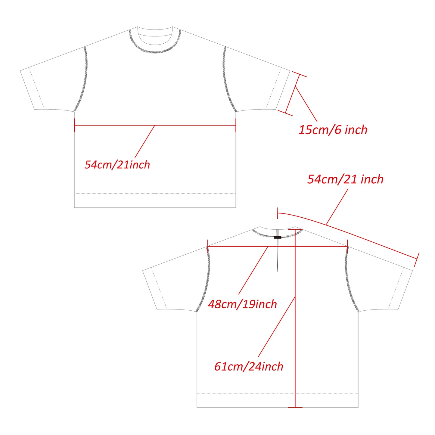 オーガニックコットンリムTシャツ / Organic Cotton Rim T-shirt / Night Navy