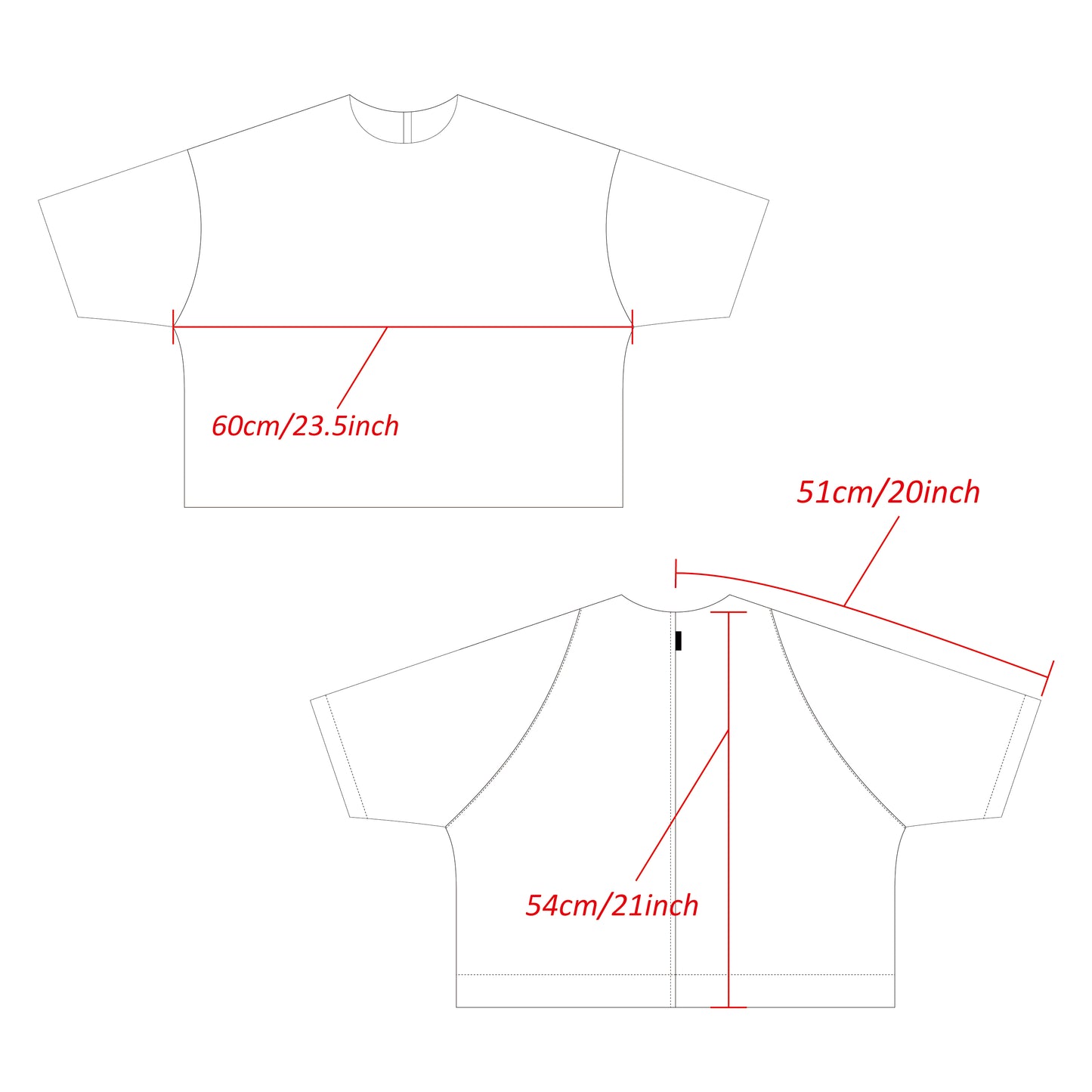 AlbiniオーガニックコットンクロップドT/Albini Organic Cotton Cropped T/Royal Blue