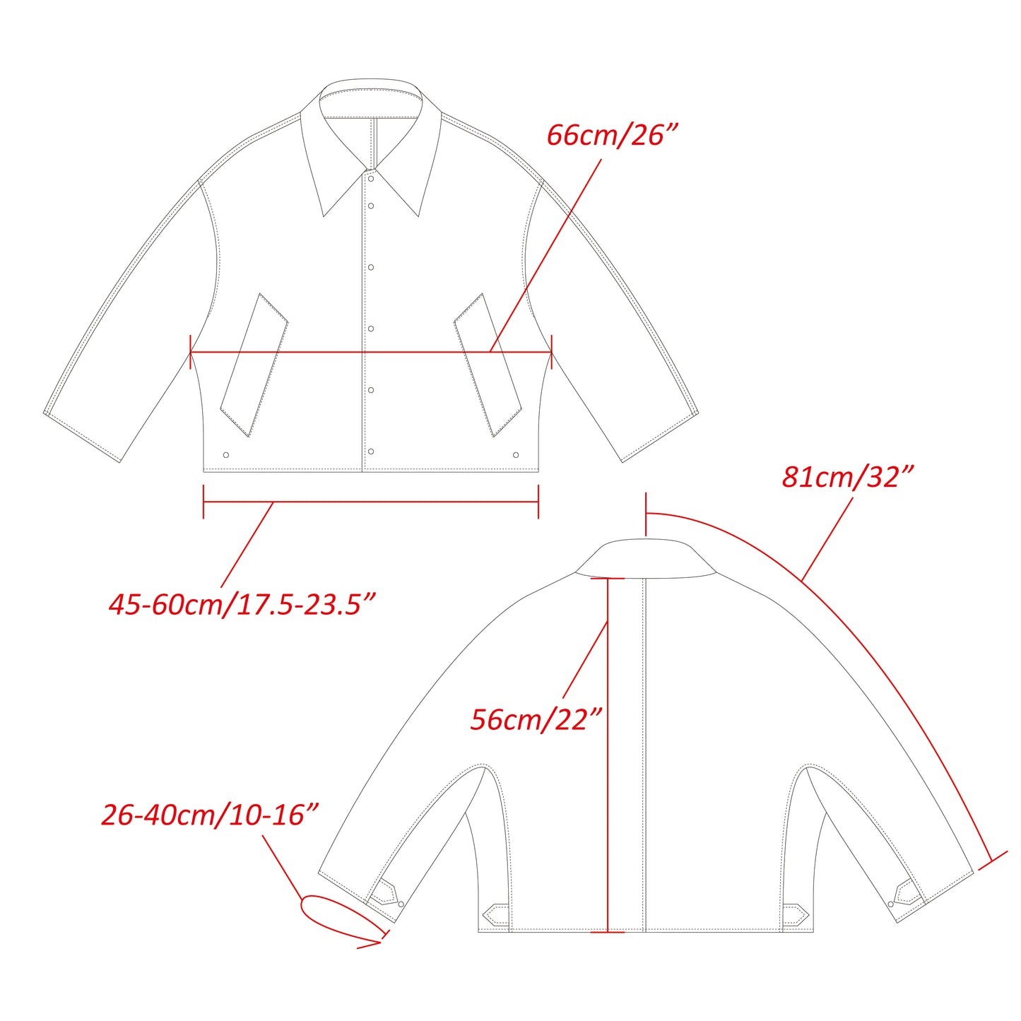 Cotton Twill Trucker Jacket/Navy