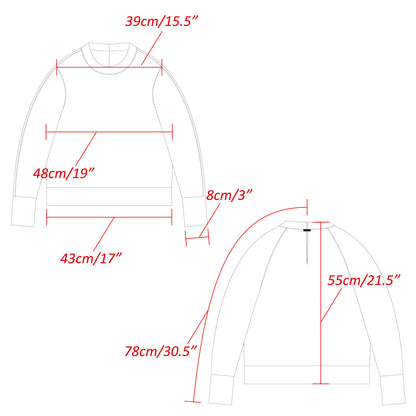 Superior Wool Crew-Neck/Fresh Red