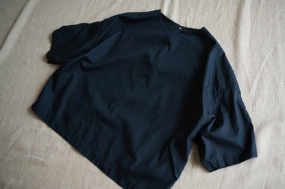100番手タイプライターTシャツ/Superfine cotton T-shirt/Night Navy