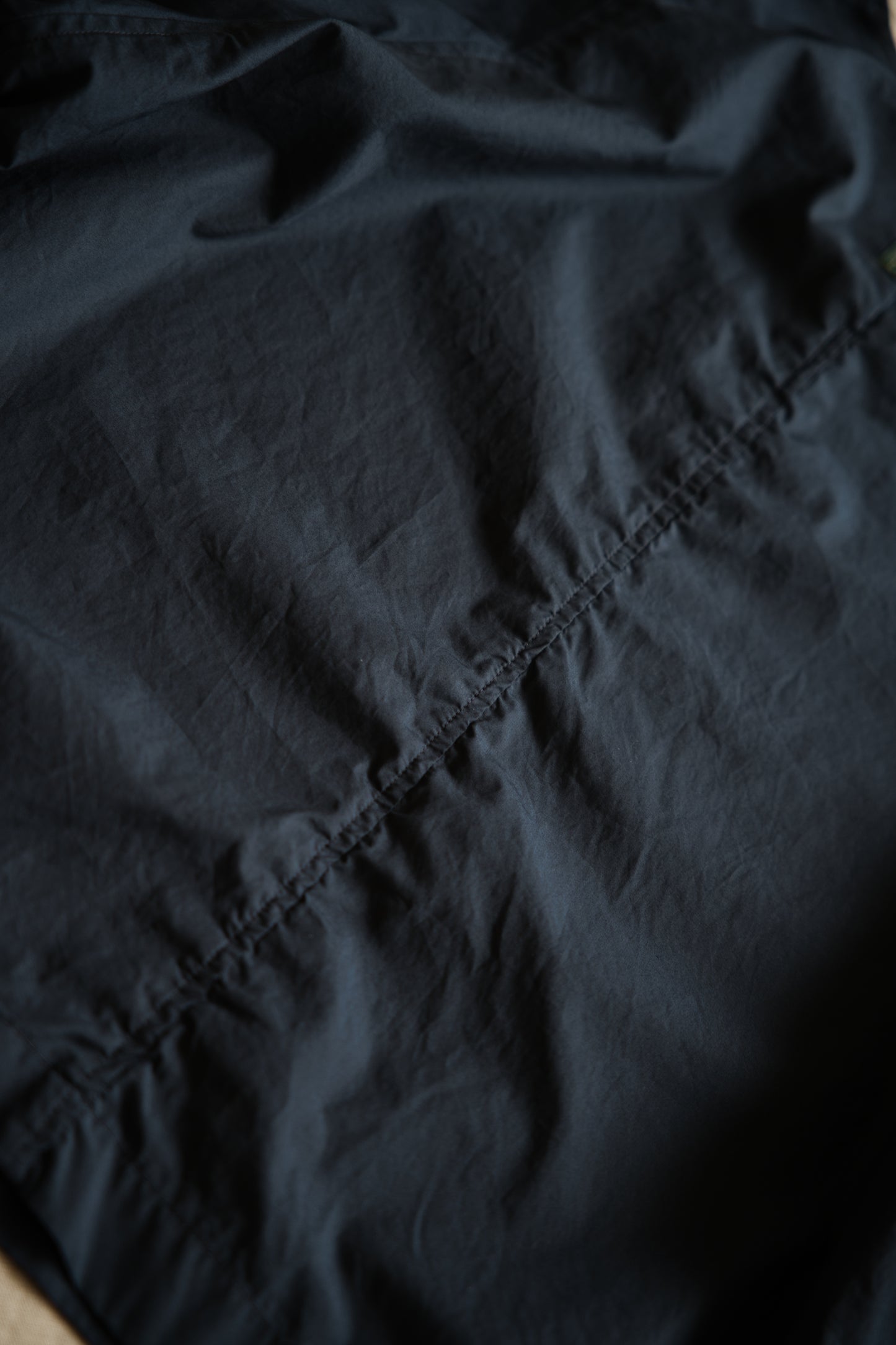100番手タイプライターTシャツ/Superfine cotton T-shirt/Night Navy