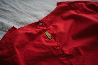 100番手タイプライターTシャツ/Superfine cotton T-shirt/Fresh Red