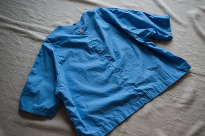 100番手タイプライターTシャツ/Superfine cotton T-shirt/Sky Blue