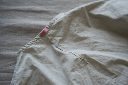 高密度タイプライターコットンシャツ/ Typewriter cotton shirts/Light Gray