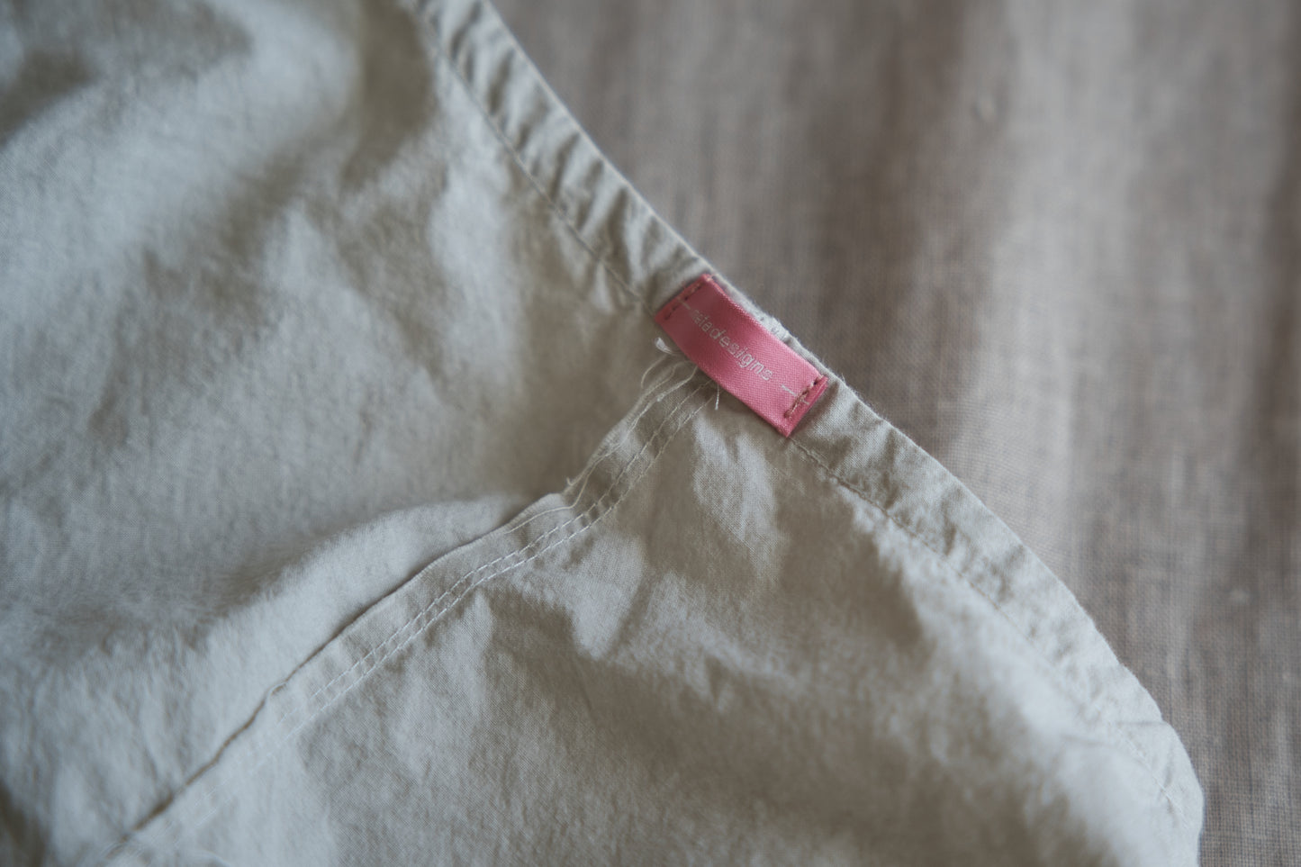 高密度タイプライターコットンシャツ/ Typewriter cotton shirts/Light Gray