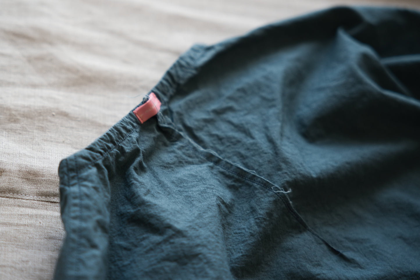 高密度タイプライターコットンシャツ/Typewriter cotton shirts/Gray Navy