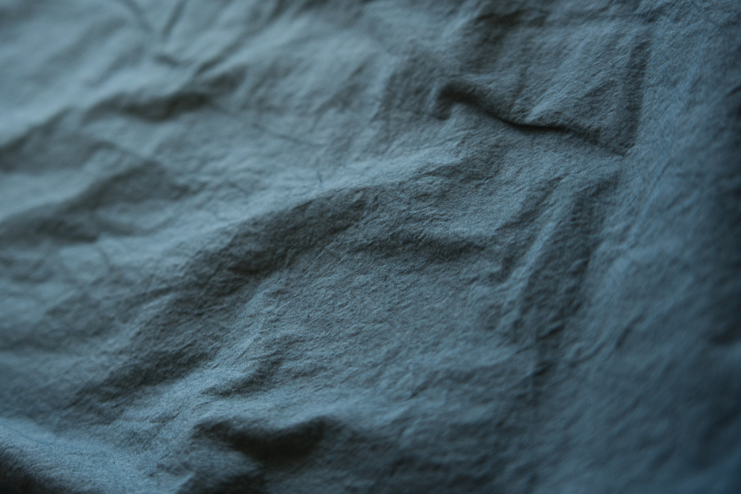 高密度タイプライターコットンシャツ/Typewriter cotton shirts/Gray Navy