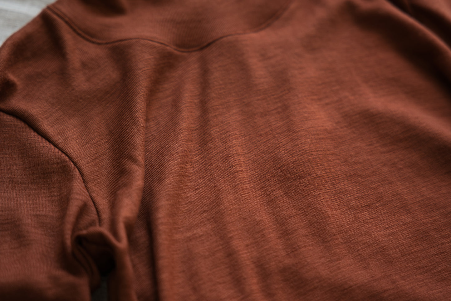 SUPER 100'S WOOL リブタートル/SUPER 100'S WOOL Rib Turtle/Camel