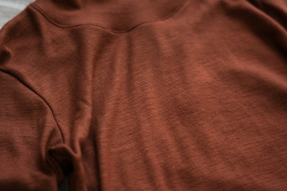 SUPER 100'S WOOL リブタートル/SUPER 100'S WOOL Rib Turtle/Camel