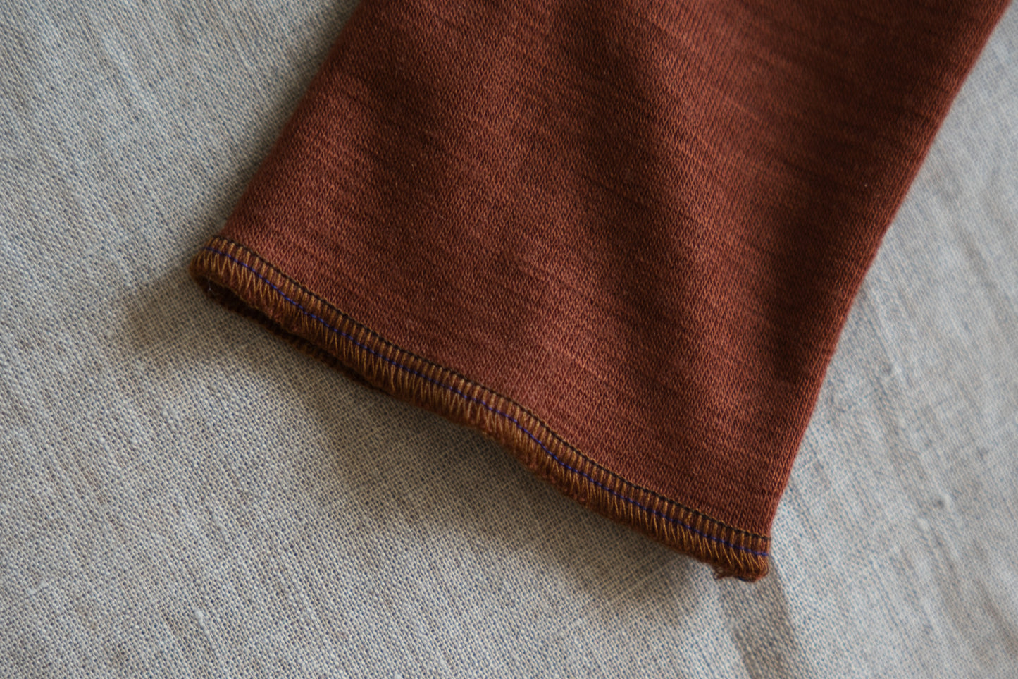 SUPER 100'S WOOL リブタートル/SUPER 100'S WOOL Rib Turtle/Camel