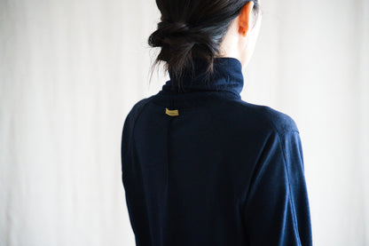 スーペリアウールタートルネック/Superior Wool Turtle-Neck/Midnight Navy