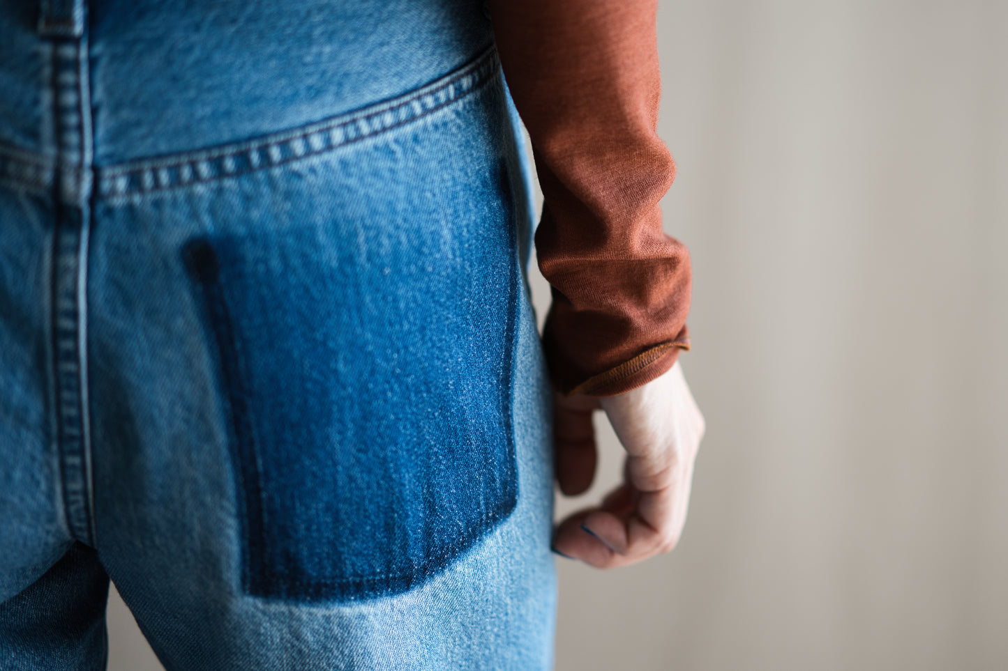 SUPER 100'S WOOL リブタートル/SUPER 100'S WOOL Rib Turtle/Camel