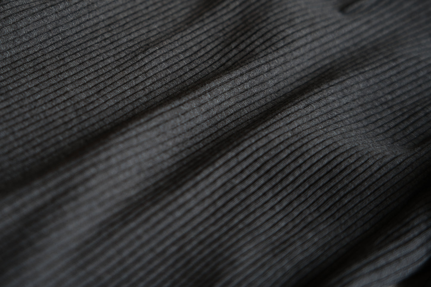 YAK WOOL COTTON Rib-knit Turtle-neck＆Frill/Khaki