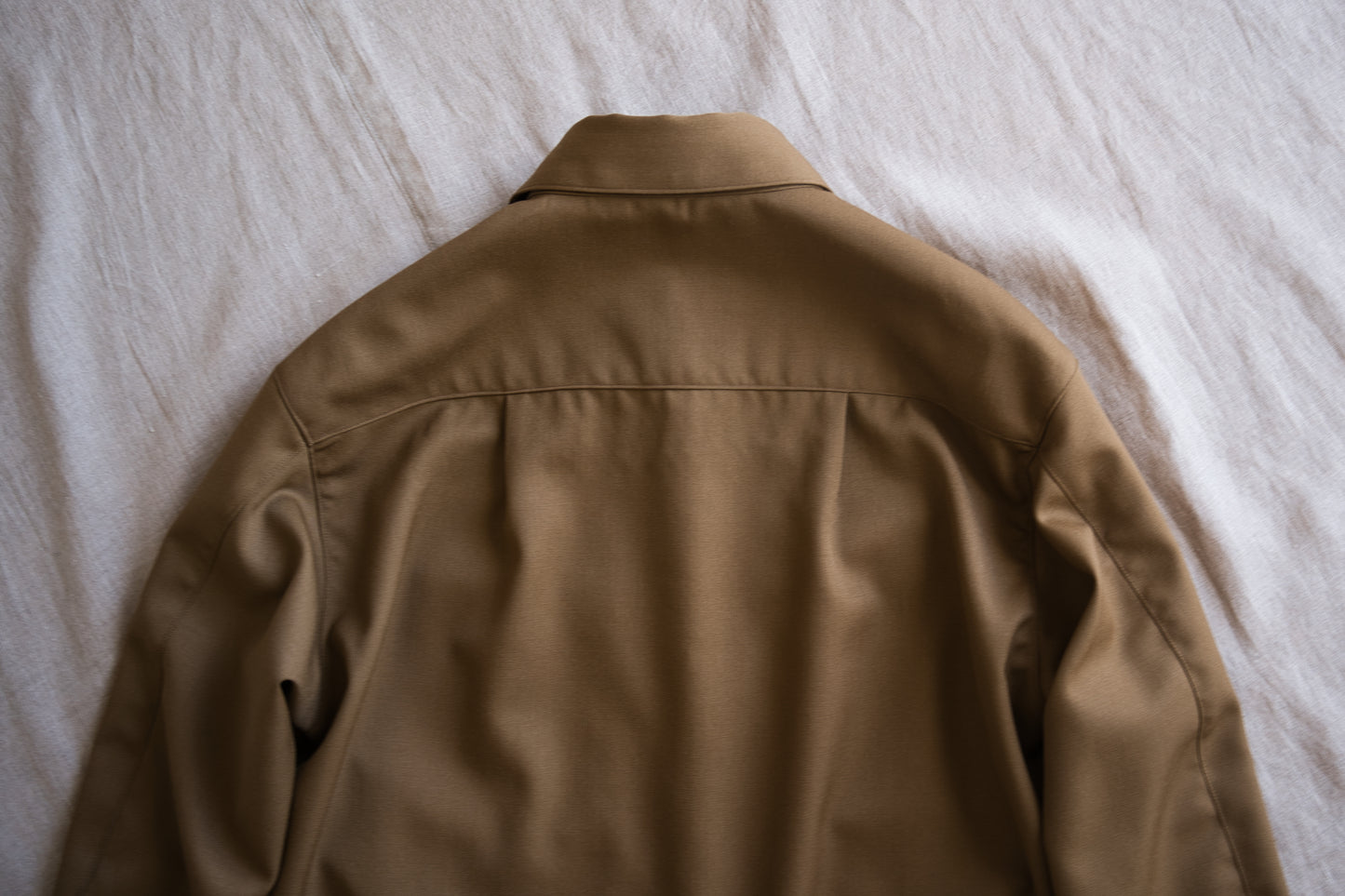 Non-mulesing RICH WOOL Shirts/Beige