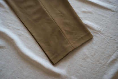 Non-mulesing RICH WOOL Wide-Pants/Beige