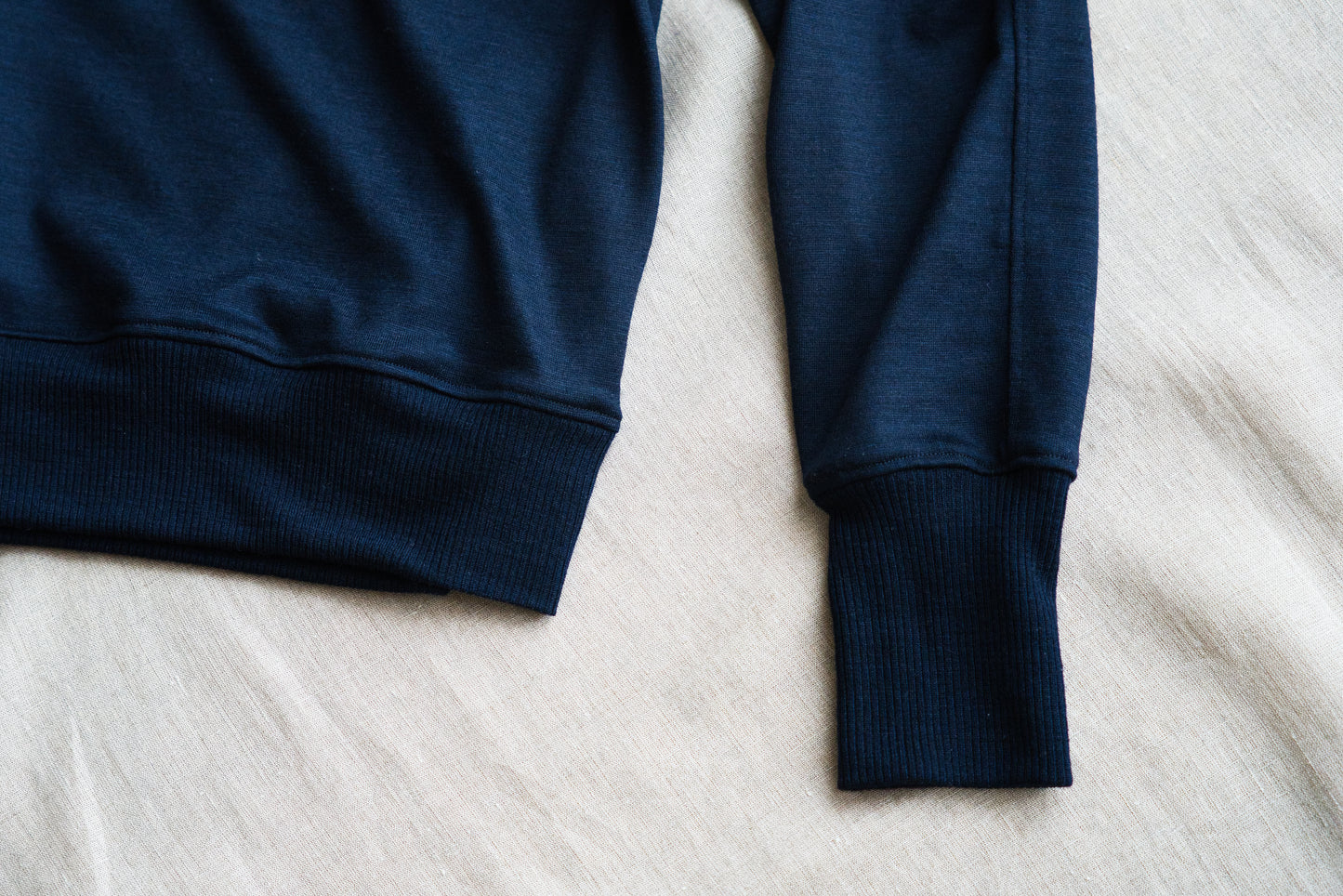 スーペリアウールクルーネック/Superior Wool Crew-Neck/Midnight Navy