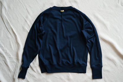 スーペリアウールクルーネック/Superior Wool Crew-Neck/Midnight Navy