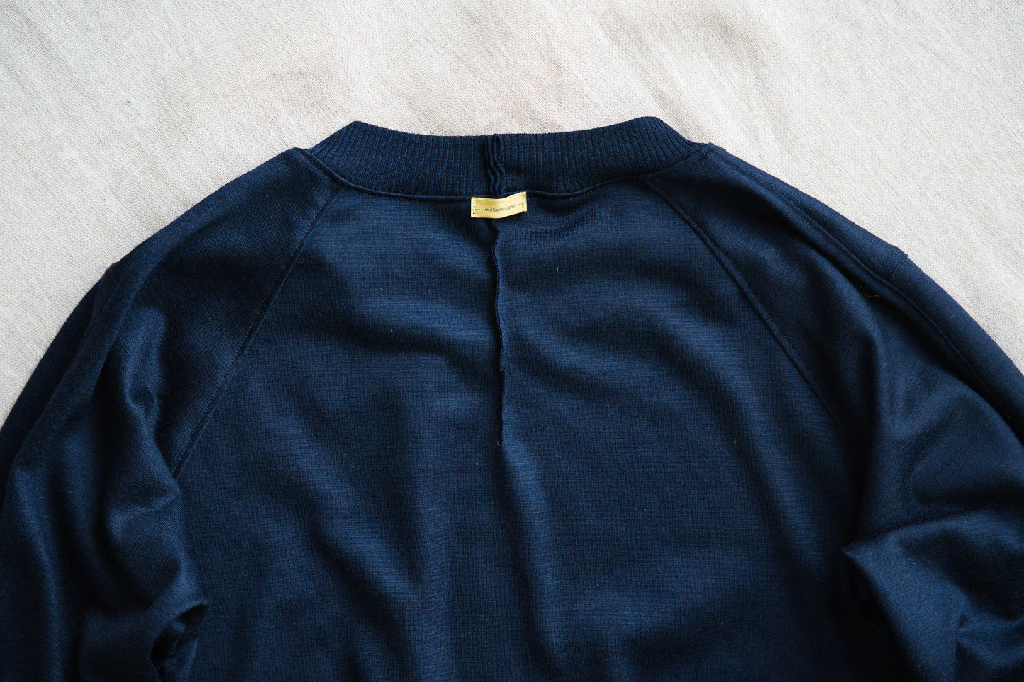 スーペリアウールクルーネック/Superior Wool Crew-Neck/Midnight Navy