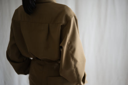 Non-mulesing RICH WOOL Shirts/Beige