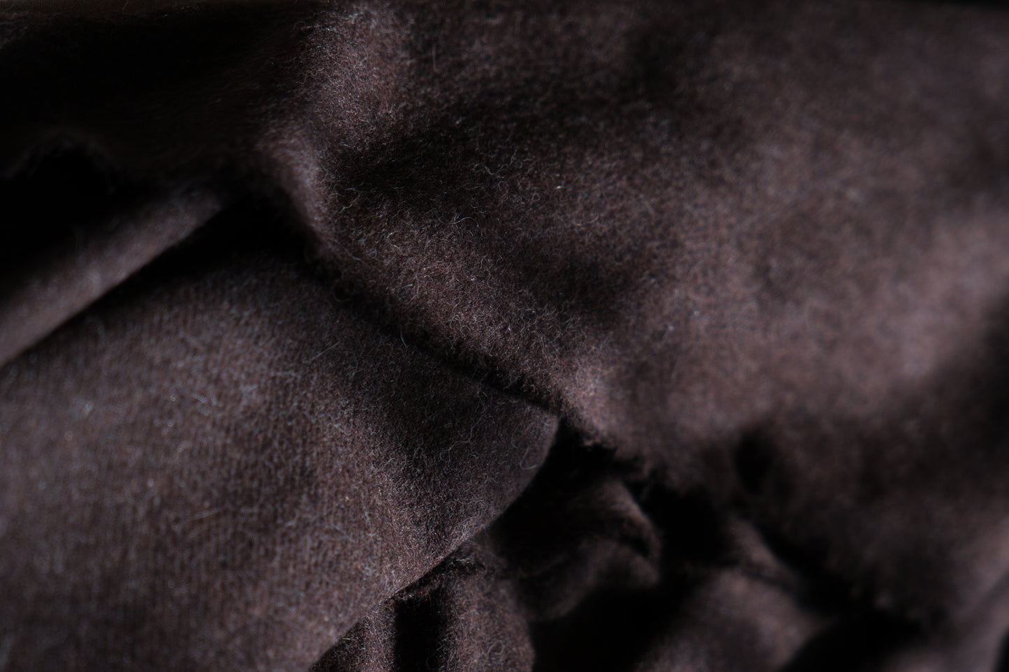 Wool Alpaca Stole/Mottled Brown