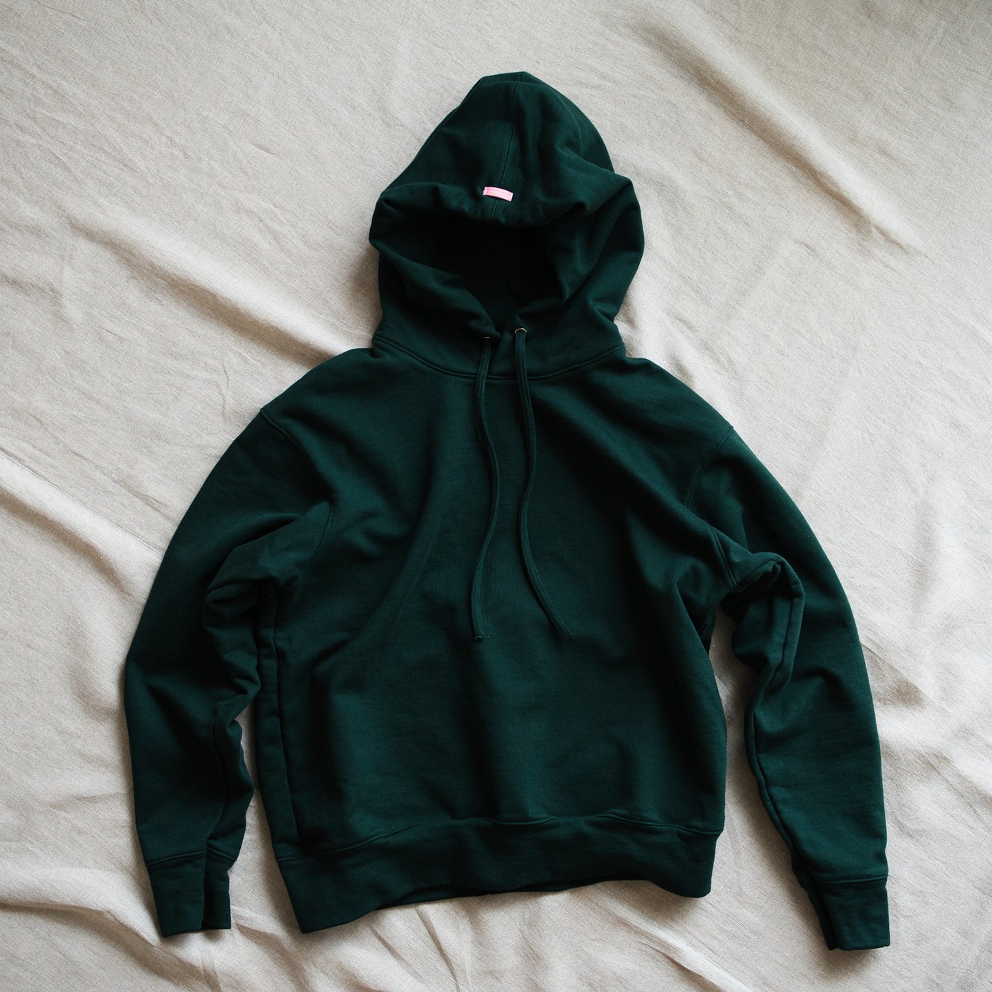 シルキーコットンフーディ/Silky Cotton Hoodie/Moss Green
