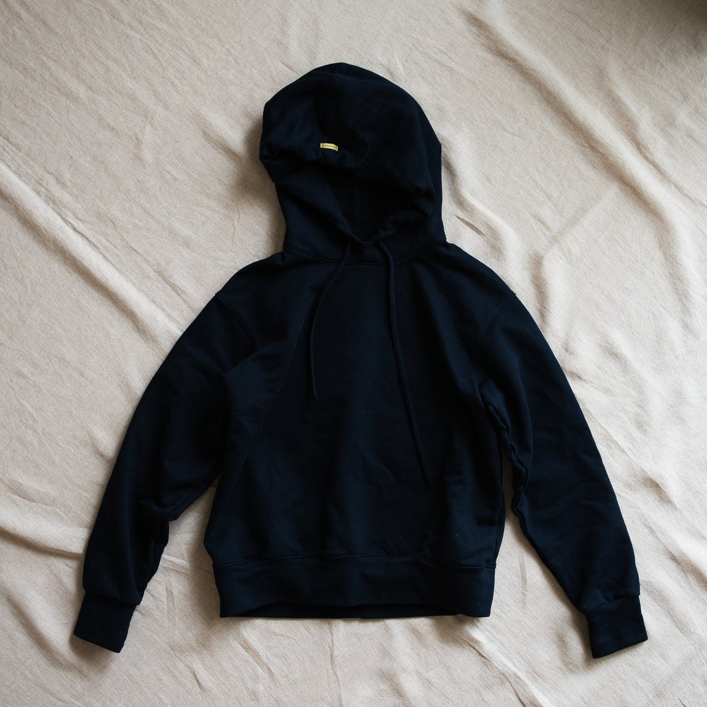 シルキーコットンフーディ/Silky Cotton Hoodie/Nighttime Navy