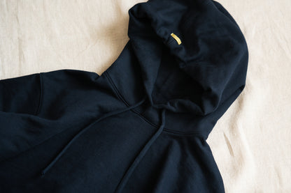 シルキーコットンフーディ/Silky Cotton Hoodie/Nighttime Navy