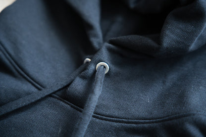 シルキーコットンフーディ/Silky Cotton Hoodie/Nighttime Navy