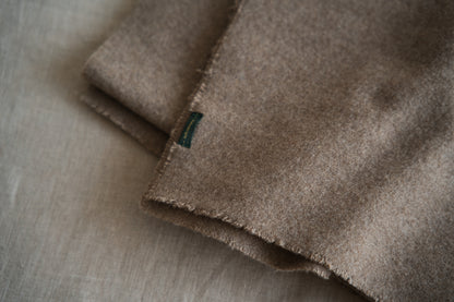 Moss Wool Stole/Mottled Beige