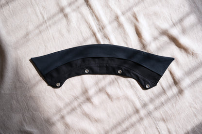 Cotton Twill Trucker Jacket/Navy