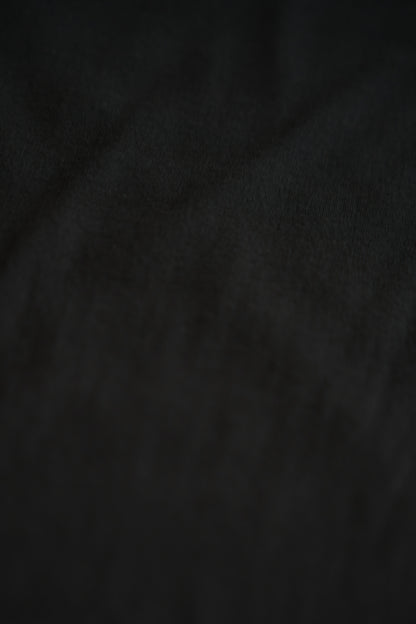 Sheer Rib Tank Top/Black