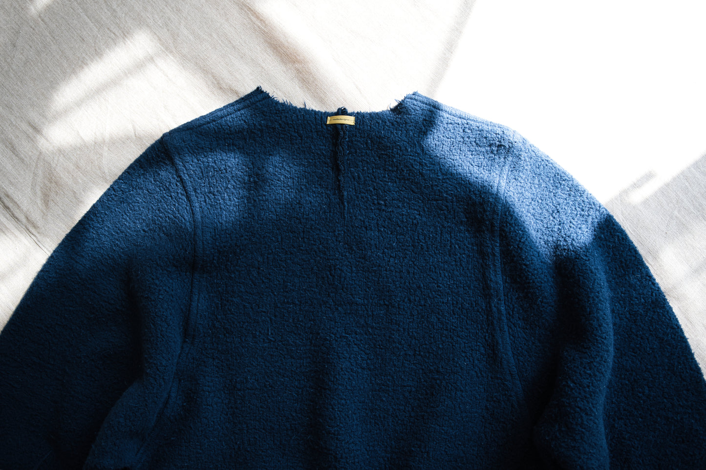 ヴィンテージ起毛トップス/Vintage Raised Tops/Navy blue