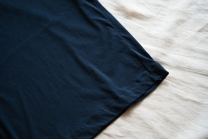 Premium Cotton Crew neck Half-Sleeved T/Navy