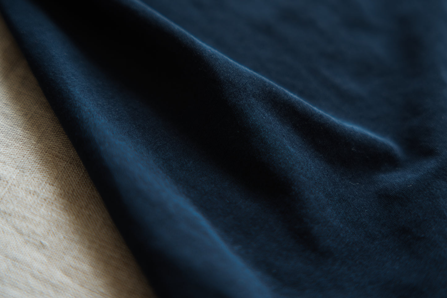 Premium Cotton Crew neck Half-Sleeved T/Navy