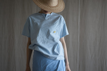 ヴィンテージカットソー/Vintage cut and sewn/Light blue