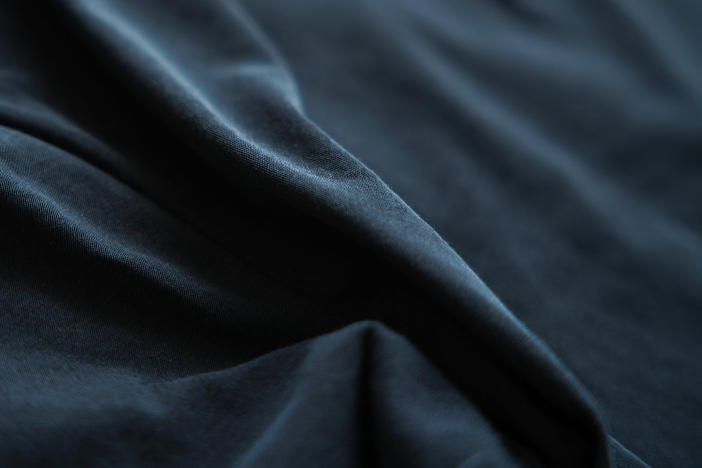 Premium Cotton Crew neck Long-Sleeved T/Navy