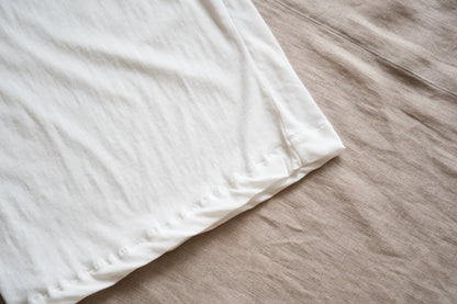 Premium Cotton Tank-Top/Fresh White