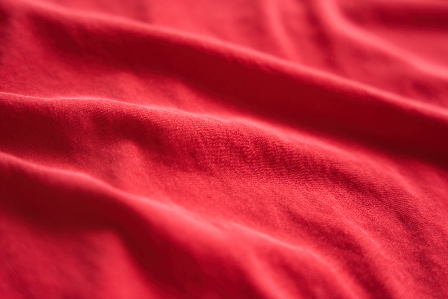 Premium Cotton Crew neck Long-Sleeved T/Red