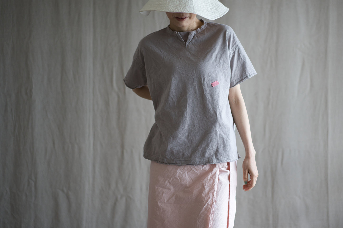 ヴィンテージカットソー/Vintage cut and sewn/Sand gray