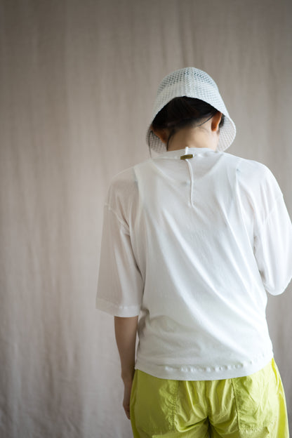 Premium Cotton Crew neck Half-Sleeved T/Fresh White