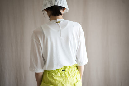 Premium Cotton Crew neck Half-Sleeved T/Fresh White