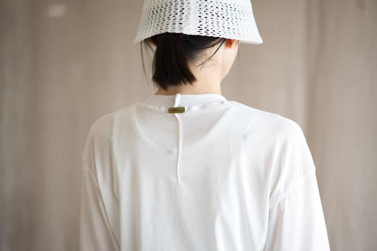 Premium Cotton Crew neck Half-Sleeved T/Fresh White