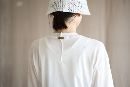 Premium Cotton Crew neck Half-Sleeved T/Fresh White