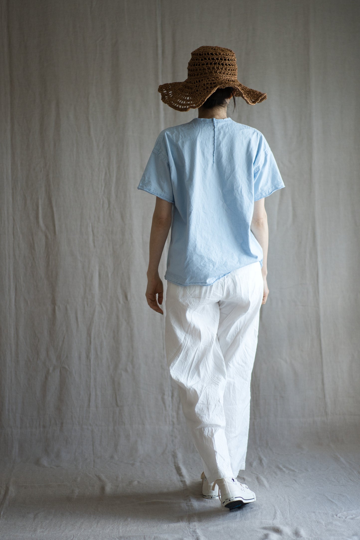 ヴィンテージカットソー/Vintage cut and sewn/Light blue