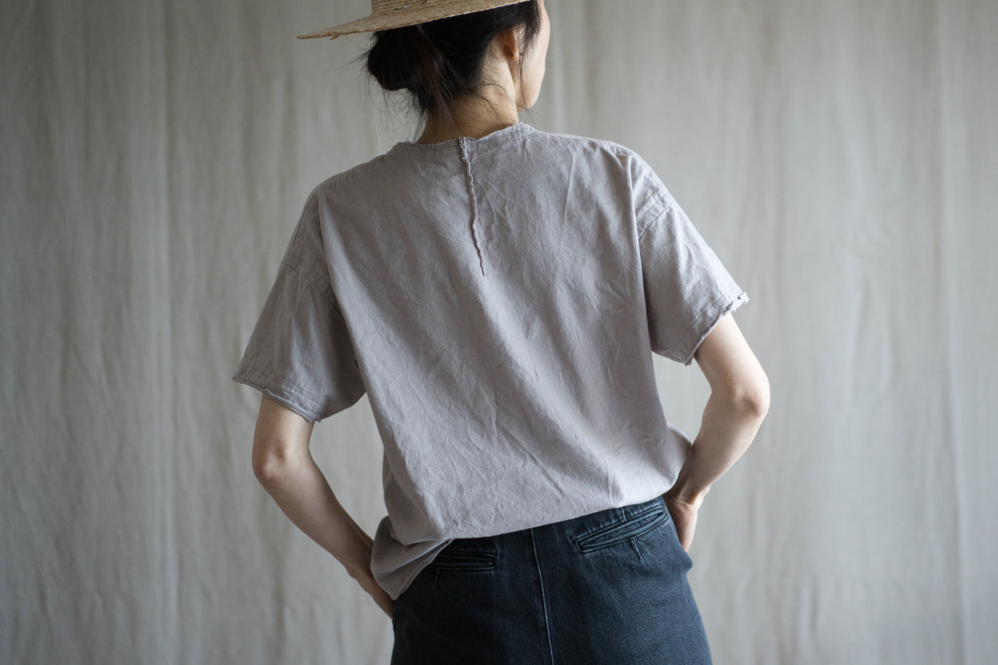 ヴィンテージカットソー/Vintage cut and sewn/Sand gray