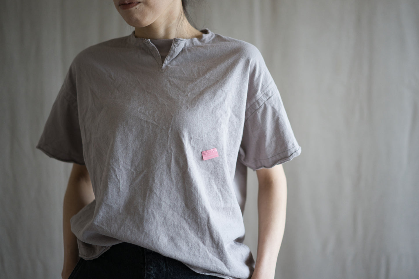 ヴィンテージカットソー/Vintage cut and sewn/Sand gray