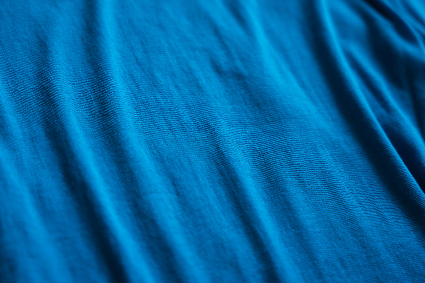 Sheer Rib RInger Long Sleeve/Blue(Ecru)