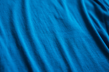 Sheer Rib RInger Long Sleeve/Blue(Ecru)