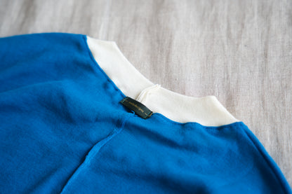 Sheer Rib RInger Long Sleeve/Blue(Ecru)